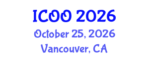 International Conference on Ophthalmology and Optometry (ICOO) October 25, 2026 - Vancouver, Canada International Conference on Ophthalmology and Optometry (ICOO) October 25, 2026 - Vancouver, Canada