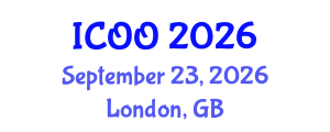 International Conference on Ophthalmology and Optometry (ICOO) September 23, 2026 - London, United Kingdom