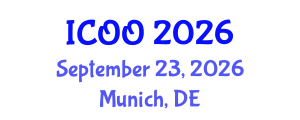 International Conference on Ophthalmology and Optometry (ICOO) September 23, 2026 - Munich, Germany International Conference on Ophthalmology and Optometry (ICOO) September 23, 2026 - Munich, Germany