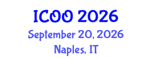 International Conference on Ophthalmology and Optometry (ICOO) September 20, 2026 - Naples, Italy International Conference on Ophthalmology and Optometry (ICOO) September 20, 2026 - Naples, Italy