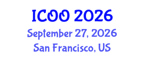 International Conference on Ophthalmology and Optometry (ICOO) September 27, 2026 - San Francisco, United States International Conference on Ophthalmology and Optometry (ICOO) September 27, 2026 - San Francisco, United States