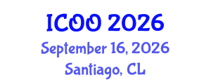 International Conference on Ophthalmology and Optometry (ICOO) September 16, 2026 - Santiago, Chile International Conference on Ophthalmology and Optometry (ICOO) September 16, 2026 - Santiago, Chile