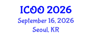 International Conference on Ophthalmology and Optometry (ICOO) September 16, 2026 - Seoul, Republic of Korea International Conference on Ophthalmology and Optometry (ICOO) September 16, 2026 - Seoul, Republic of Korea