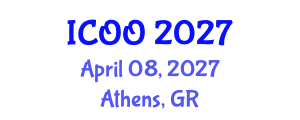 International Conference on Ophthalmology and Optometry (ICOO) April 08, 2027 - Athens, Greece International Conference on Ophthalmology and Optometry (ICOO) April 08, 2027 - Athens, Greece