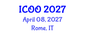 International Conference on Ophthalmology and Optometry (ICOO) April 08, 2027 - Rome, Italy International Conference on Ophthalmology and Optometry (ICOO) April 08, 2027 - Rome, Italy