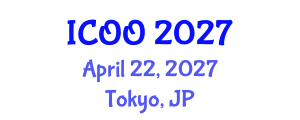 International Conference on Ophthalmology and Optometry (ICOO) April 22, 2027 - Tokyo, Japan International Conference on Ophthalmology and Optometry (ICOO) April 22, 2027 - Tokyo, Japan