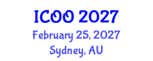 International Conference on Ophthalmology and Optometry (ICOO) February 25, 2027 - Sydney, Australia International Conference on Ophthalmology and Optometry (ICOO) February 25, 2027 - Sydney, Australia