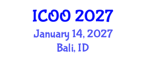 International Conference on Ophthalmology and Optometry (ICOO) January 14, 2027 - Bali, Indonesia