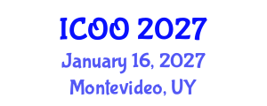 International Conference on Ophthalmology and Optometry (ICOO) January 16, 2027 - Montevideo, Uruguay International Conference on Ophthalmology and Optometry (ICOO) January 16, 2027 - Montevideo, Uruguay