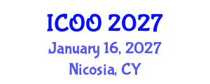 International Conference on Ophthalmology and Optometry (ICOO) January 16, 2027 - Nicosia, Cyprus International Conference on Ophthalmology and Optometry (ICOO) January 16, 2027 - Nicosia, Cyprus