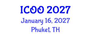 International Conference on Ophthalmology and Optometry (ICOO) January 16, 2027 - Phuket, Thailand International Conference on Ophthalmology and Optometry (ICOO) January 16, 2027 - Phuket, Thailand