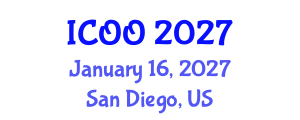 International Conference on Ophthalmology and Optometry (ICOO) January 16, 2027 - San Diego, United States International Conference on Ophthalmology and Optometry (ICOO) January 16, 2027 - San Diego, United States