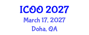 International Conference on Ophthalmology and Optometry (ICOO) March 17, 2027 - Doha, Qatar International Conference on Ophthalmology and Optometry (ICOO) March 17, 2027 - Doha, Qatar