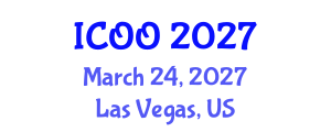 International Conference on Ophthalmology and Optometry (ICOO) March 24, 2027 - Las Vegas, United States International Conference on Ophthalmology and Optometry (ICOO) March 24, 2027 - Las Vegas, United States