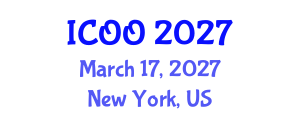 International Conference on Ophthalmology and Optometry (ICOO) March 17, 2027 - New York, United States International Conference on Ophthalmology and Optometry (ICOO) March 17, 2027 - New York, United States