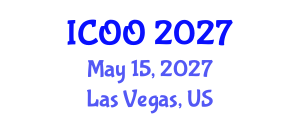 International Conference on Ophthalmology and Optometry (ICOO) May 15, 2027 - Las Vegas, United States International Conference on Ophthalmology and Optometry (ICOO) May 15, 2027 - Las Vegas, United States