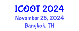 International Conference on Ophthalmology and Optometry Therapeutics (ICOOT) November 25, 2024 - Bangkok, Thailand