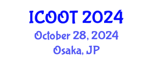 International Conference on Ophthalmology and Optometry Therapeutics (ICOOT) October 28, 2024 - Osaka, Japan