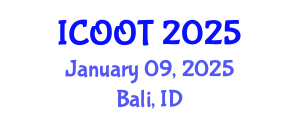 International Conference on Ophthalmology and Optometry Therapeutics (ICOOT) January 09, 2025 - Bali, Indonesia