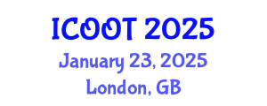 International Conference on Ophthalmology and Optometry Therapeutics (ICOOT) January 23, 2025 - London, United Kingdom