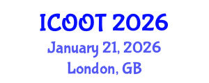 International Conference on Ophthalmology and Optometry Therapeutics (ICOOT) January 21, 2026 - London, United Kingdom