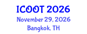 International Conference on Ophthalmology and Optometry Therapeutics (ICOOT) November 29, 2026 - Bangkok, Thailand International Conference on Ophthalmology and Optometry Therapeutics (ICOOT) November 29, 2026 - Bangkok, Thailand