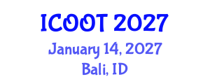 International Conference on Ophthalmology and Optometry Therapeutics (ICOOT) January 14, 2027 - Bali, Indonesia International Conference on Ophthalmology and Optometry Therapeutics (ICOOT) January 14, 2027 - Bali, Indonesia