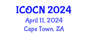 International Conference on Optical Communications and Networking (ICOCN) April 11, 2024 - Cape Town, South Africa