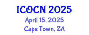 International Conference on Optical Communications and Networking (ICOCN) April 15, 2025 - Cape Town, South Africa