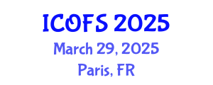 International Conference on Optical Fiber Sensors (ICOFS) March 29, 2025 - Paris, France