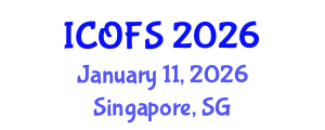 International Conference on Optical Fiber Sensors (ICOFS) January 11, 2026 - Singapore, Singapore
