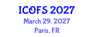 International Conference on Optical Fiber Sensors (ICOFS) March 29, 2027 - Paris, France International Conference on Optical Fiber Sensors (ICOFS) March 29, 2027 - Paris, France