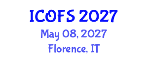 International Conference on Optical Fiber Sensors (ICOFS) May 08, 2027 - Florence, Italy International Conference on Optical Fiber Sensors (ICOFS) May 08, 2027 - Florence, Italy