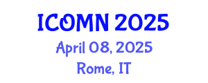 International Conference on Optical MEMS and Nanophotonics (ICOMN) April 08, 2025 - Rome, Italy