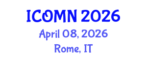 International Conference on Optical MEMS and Nanophotonics (ICOMN) April 08, 2026 - Rome, Italy