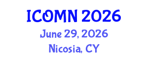 International Conference on Optical MEMS and Nanophotonics (ICOMN) June 29, 2026 - Nicosia, Cyprus International Conference on Optical MEMS and Nanophotonics (ICOMN) June 29, 2026 - Nicosia, Cyprus