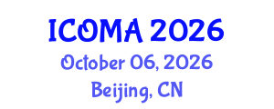 International Conference on Optical Metrology and Applications (ICOMA) October 06, 2026 - Beijing, China