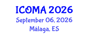 International Conference on Optical Metrology and Applications (ICOMA) September 06, 2026 - Málaga, Spain International Conference on Optical Metrology and Applications (ICOMA) September 06, 2026 - Málaga, Spain
