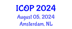 International Conference on Optics and Photonics (ICOP) August 05, 2024 - Amsterdam, Netherlands