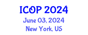 International Conference on Optics and Photonics (ICOP) June 03, 2024 - New York, United States