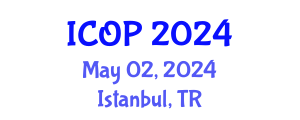 International Conference on Optics and Photonics (ICOP) May 02, 2024 - Istanbul, Turkey