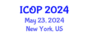 International Conference on Optics and Photonics (ICOP) May 23, 2024 - New York, United States
