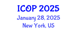International Conference on Optics and Photonics (ICOP) January 28, 2025 - New York, United States