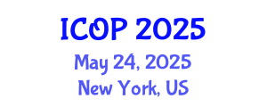 International Conference on Optics and Photonics (ICOP) May 24, 2025 - New York, United States