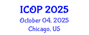 International Conference on Optics and Photonics (ICOP) October 04, 2025 - Chicago, United States