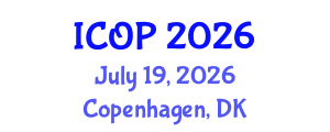 International Conference on Optics and Photonics (ICOP) July 19, 2026 - Copenhagen, Denmark International Conference on Optics and Photonics (ICOP) July 19, 2026 - Copenhagen, Denmark