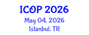 International Conference on Optics and Photonics (ICOP) May 04, 2026 - Istanbul, Turkey International Conference on Optics and Photonics (ICOP) May 04, 2026 - Istanbul, Turkey