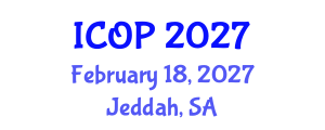 International Conference on Optics and Photonics (ICOP) February 18, 2027 - Jeddah, Saudi Arabia