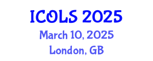 International Conference on Optics, Lasers and Spectroscopy (ICOLS) March 10, 2025 - London, United Kingdom