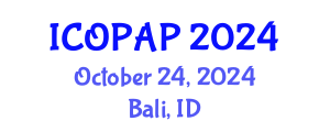 International Conference on Optoelectronics, Photonics and Applied Physics (ICOPAP) October 24, 2024 - Bali, Indonesia